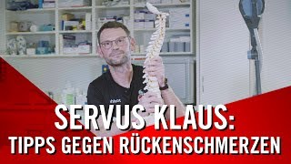 Servus Klaus  Folge 4  Tipps gegen RÜCKENSCHMERZEN  1 FC Köln [upl. by Breger287]