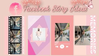 Creative ways to edit your Facebook stories using only the Fb app [upl. by Ayikal]