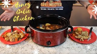 Crockpot Honey Garlic Chicken  5 Hours on High  Perfect Dinner Tonight [upl. by Nessaj]