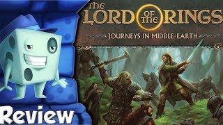 The Lord of the Rings Journeys in Middle earth Review  with Tom Vasel [upl. by Atirec]