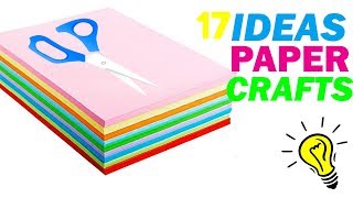 How To Make Paper Things DIY Paper Craft Ideas [upl. by Ulberto]