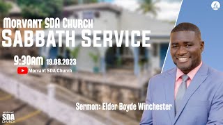 Morvant SDA Church  Sabbath Service  August 19th 2023 [upl. by Alahs]