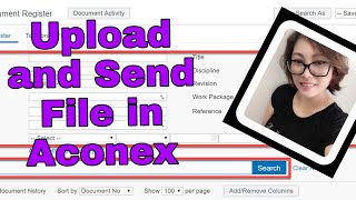 Upload and Send Document in Aconex [upl. by Beaufert]