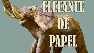 Cómo hacer un elefante de papel [upl. by Dabbs132]