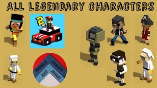 Smashy Road Wanted 2 All Legendary Characters [upl. by Bausch]