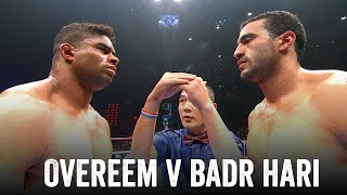 Badr Hari v Allistair Overeem [upl. by Yauqaj]