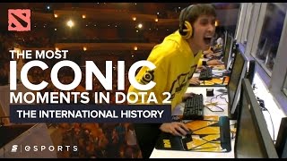 The Most ICONIC Moments in The International History Dota 2 [upl. by Ethelda]