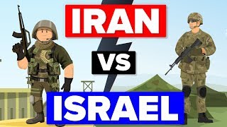 IRAN vs ISRAEL  Who Would Win  Military  Army Comparison [upl. by Dnyletak187]