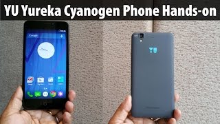 Yu Yureka Unboxing amp Handson Review Micromax made Cyanogen Phone [upl. by Annez]