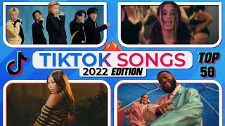 Top 50 Tiktok Songs 2022 [upl. by Munster]