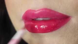 Layering Lipgloss Over Lipstick [upl. by Esylle495]