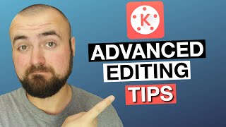 10 Advanced Editing Tips in KineMaster  Keyframes Cinematic Bars Social Media Logos and More [upl. by Nnayrrehs]