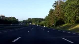 Interstate 95  Virginia Exits 118 to 110 southbound [upl. by Auhsuj343]