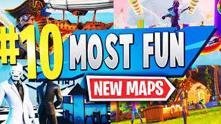 Top 10 Most Fun Fortnite Creative Maps In May 2022 [upl. by Nauquf]