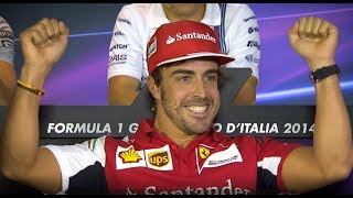 Fernando Alonso being the funniest f1 Legend for 5 minutes straight [upl. by Neuburger]