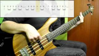 Muse  Psycho Bass Cover Play Along Tabs In Video [upl. by Ahseena]