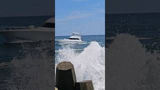 Shoaled Manasquan Inlet Makes Entry More Challenging [upl. by Elata]