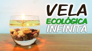 Como hacer una VELA ECOLÓGICA INFINITA 🕯️ [upl. by Paley]