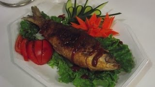 Rellenong Bangus Stuffed Milk Fish [upl. by Tobi]