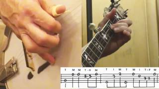 Dueling Banjos How I play it on 5string Bluegrass Banjo [upl. by Croom457]