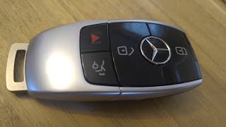 Mercedes Benz Key Fob Battery Replacement  Change  DIY [upl. by Aimar]