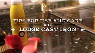 Quick Tips for Cast Iron Use amp Care [upl. by Nigem841]