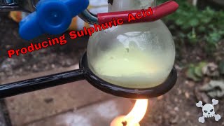 Producing Sulphuric Acid [upl. by Sorrows58]