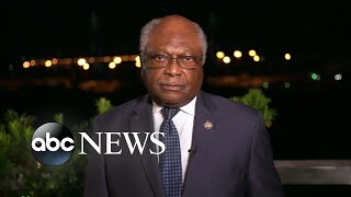 Jim Clyburn takes the stage at the 2020 DNC [upl. by Nittirb]