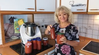 Tomatensoße einkochen Thermomix TM 6 TM 5 [upl. by Naivad595]