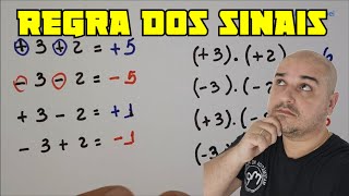 Regra dos Sinais  Jogo do Sinal [upl. by Ycat415]