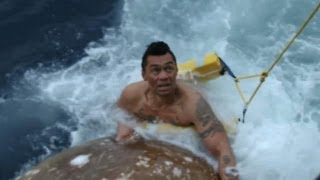 Deckhand Jumps Overboard  Deadliest Catch [upl. by Hamaso708]