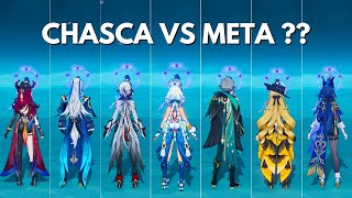 CHASCA VS META DPS  Genshin Impact [upl. by Huoh386]