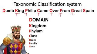 Taxonomic classification system mnemonics  animal kingdom Classification short tricks [upl. by Krahling]