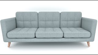 How to create Living room sofa using SketchUp [upl. by Lisha51]