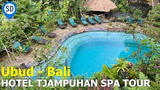 Ubud Bali  Hotel Tjampuhan Spa Full Tour [upl. by Eycal]