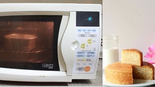 How to bake in a Microwave  Convection Microwave [upl. by Ahcsap]