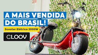 SCOOTER ELÉTRICA 2000W GLOOV  A MAIS VENDIDA [upl. by Eevets]