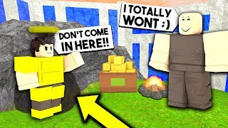 I Found A Secret UNDERGROUND Base Whats Inside WILL SHOCK YOU  Roblox Booga Booga [upl. by Gensler]