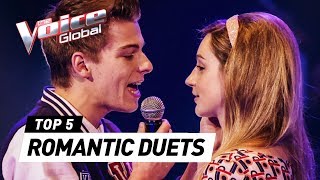 VALENTINES DAY special ROMANTIC DUETS in The Voice [upl. by Rillis]