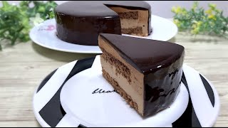 【とろける】チョコレートムースケーキの作り方Chocolate mousse cake [upl. by Niessuh]