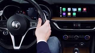 Alfa Connect  How to use Apple Carplay [upl. by Newsom]