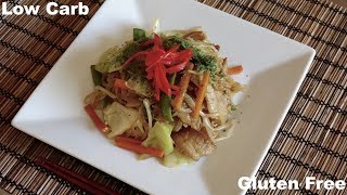 Shirataki Yakisoba Recipe  Japanese Cooking 101 [upl. by Miguelita]