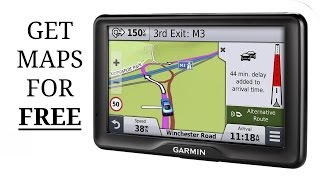 Update GARMIN SATNAV Maps for FREE [upl. by Adnoral]