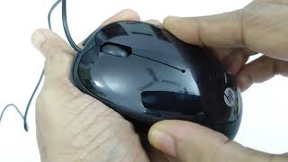 HP Optical Mouse X1000 Click and Scroll FixRepair  Disassembly [upl. by Ennaj162]