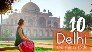 What PLACES to visit in DELHI  TRAVEL VLOG IV [upl. by Maletta]