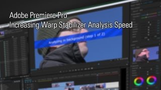 Premiere Pro  Increase Warp Stabilizer Speed [upl. by Anoi]