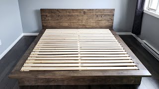 DIY 5 Minutes Bed Frame [upl. by Eednus]