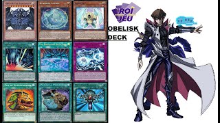 OBELISK DECK PROFILE 2023  COMBO PRINCIPAL  EXEMPLES MAINS YUGIOH [upl. by Spratt]