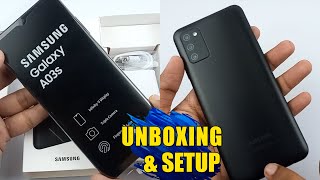 Samsung Galaxy A03s Unboxing amp Setup [upl. by Akinej]