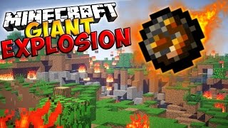 How To Summon A GIANT FIREBALL  Minecraft Tutorial Minecraft 19 [upl. by Chrystal4]